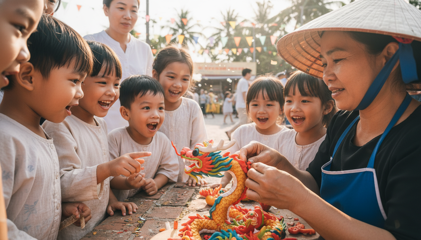 Thuê Nghệ Nhân Nặn Tò He Tại Vũng Tàu. Ảnh 1 Thuê Nghệ Nhân Nặn Tò He Tại Vũng Tàu. Ảnh 1